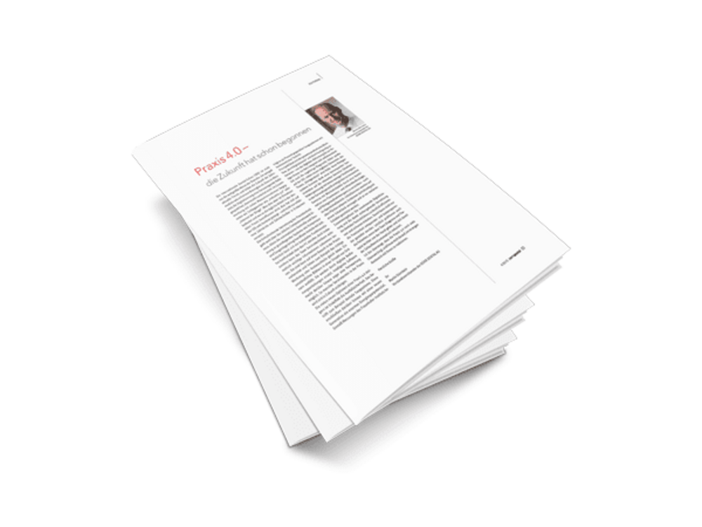 Praxis 4.0 – die Zukunft hat schon begonnen